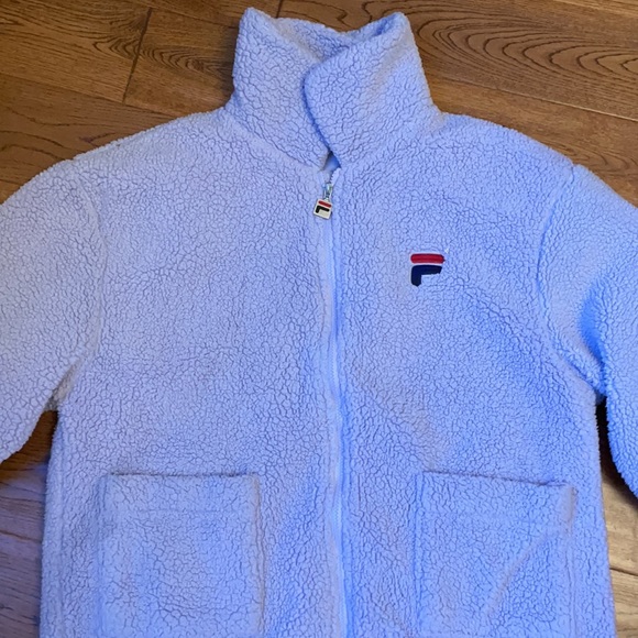 Purple lilac Sherpa jacket - Picture 2 of 5